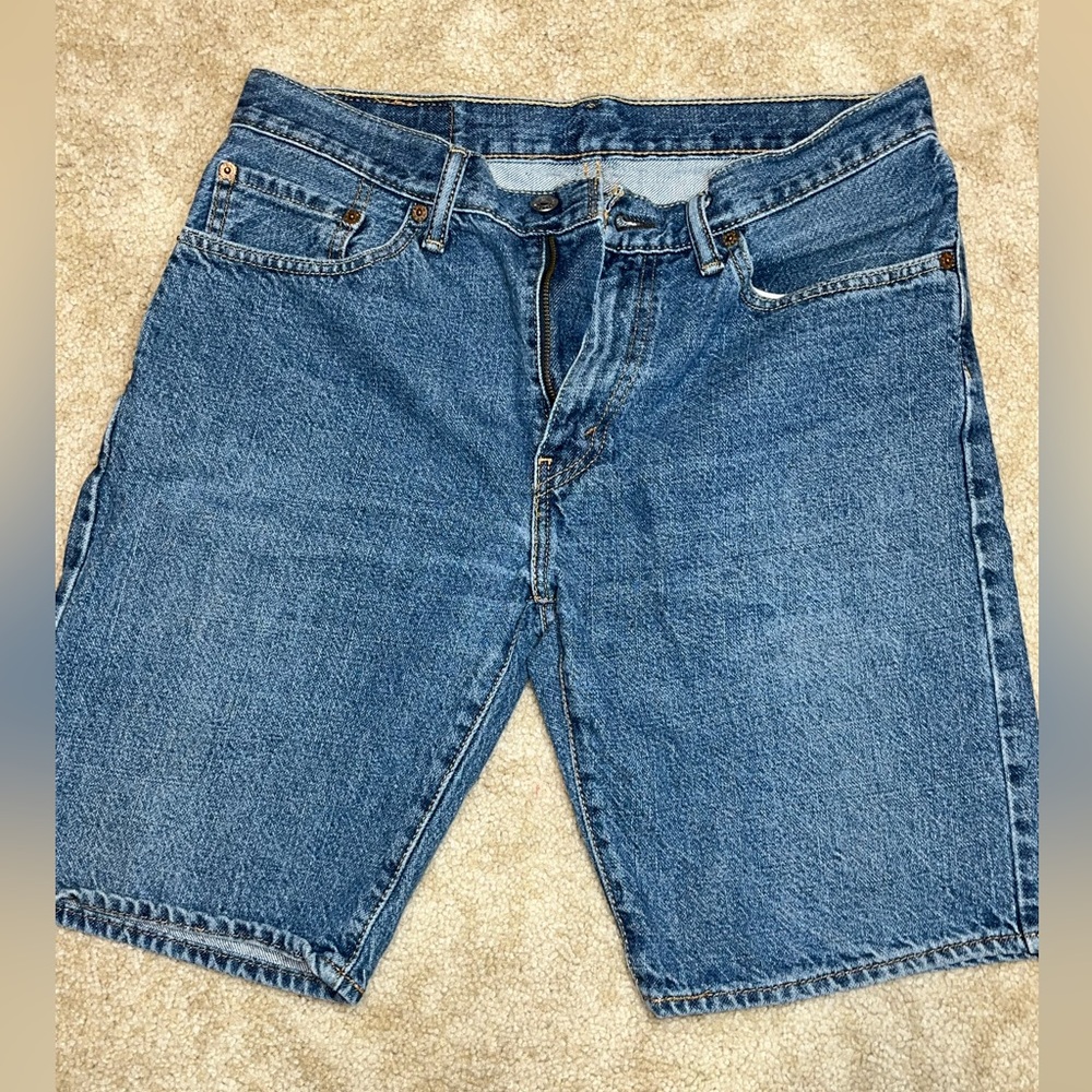 Levi’s 505 32 inch waist denim shorts.
